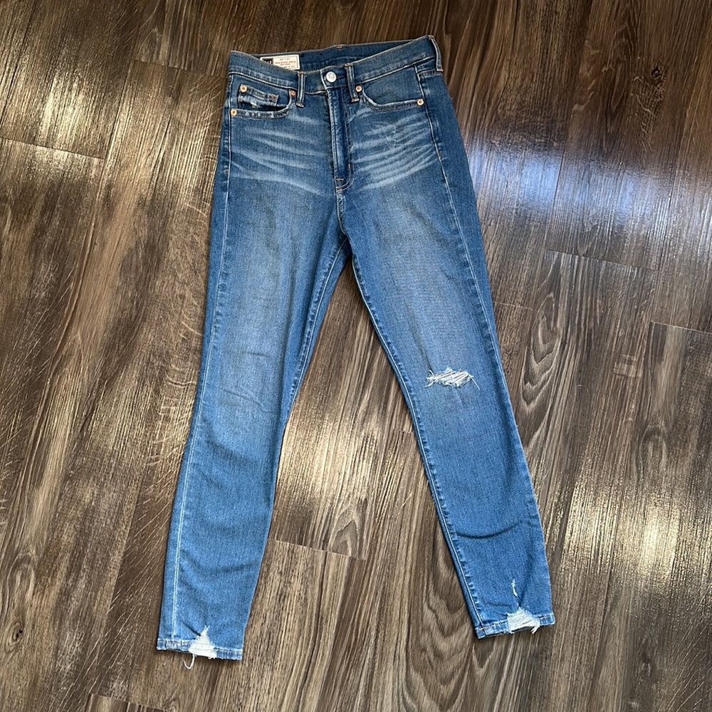 Gap true skinny ankle sky high